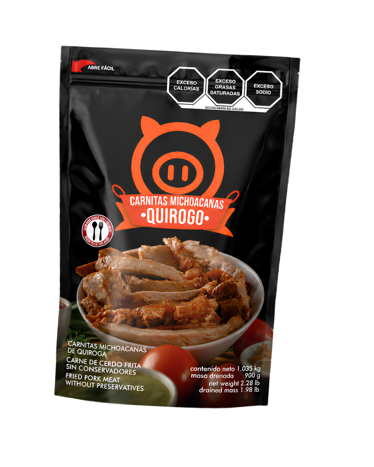 Empaque Carnitas Michoacanas Quirogo